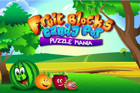 A Fruit Blocks Candy Pop Maker Mania Puzzle Game F - náhled