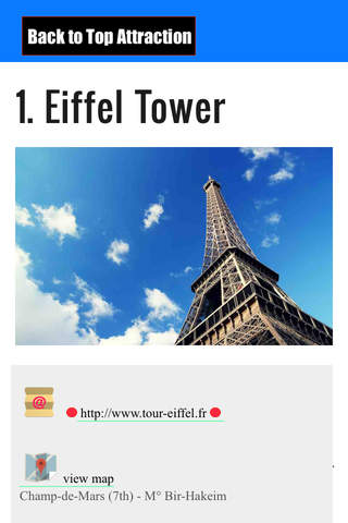 Paris travel guide and offline map - náhled