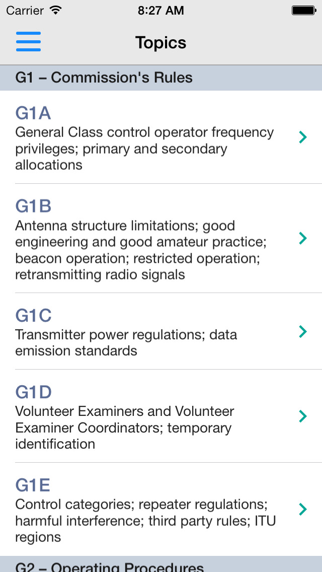 Amateur Radio General Test Questions & Answers screenshot 5