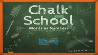 Chalk School: Words as Numbers screenshot 1