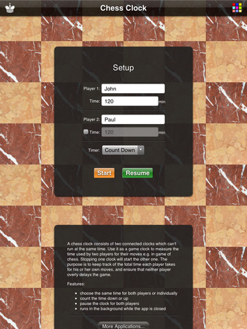 Chess Clock App screenshot 8
