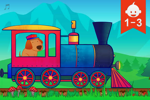 Animal Train for Toddlers - náhled