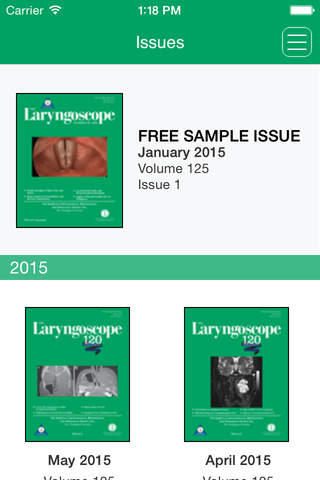 The Laryngoscope - náhled