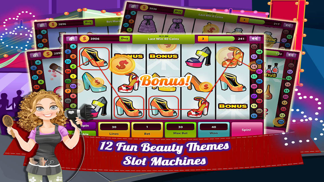 App Shopper: Super VIP Beauty Salon Slots - Deluxe Casino Multi-Line ...