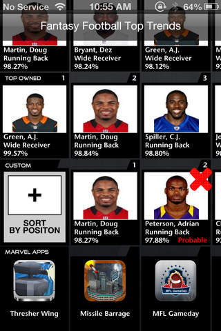 Fantasy Football Top Trends - náhled