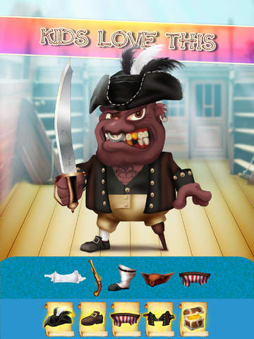 The Pirates of Treasure Island Dress Up Game - Advert Free Version screenshot 8