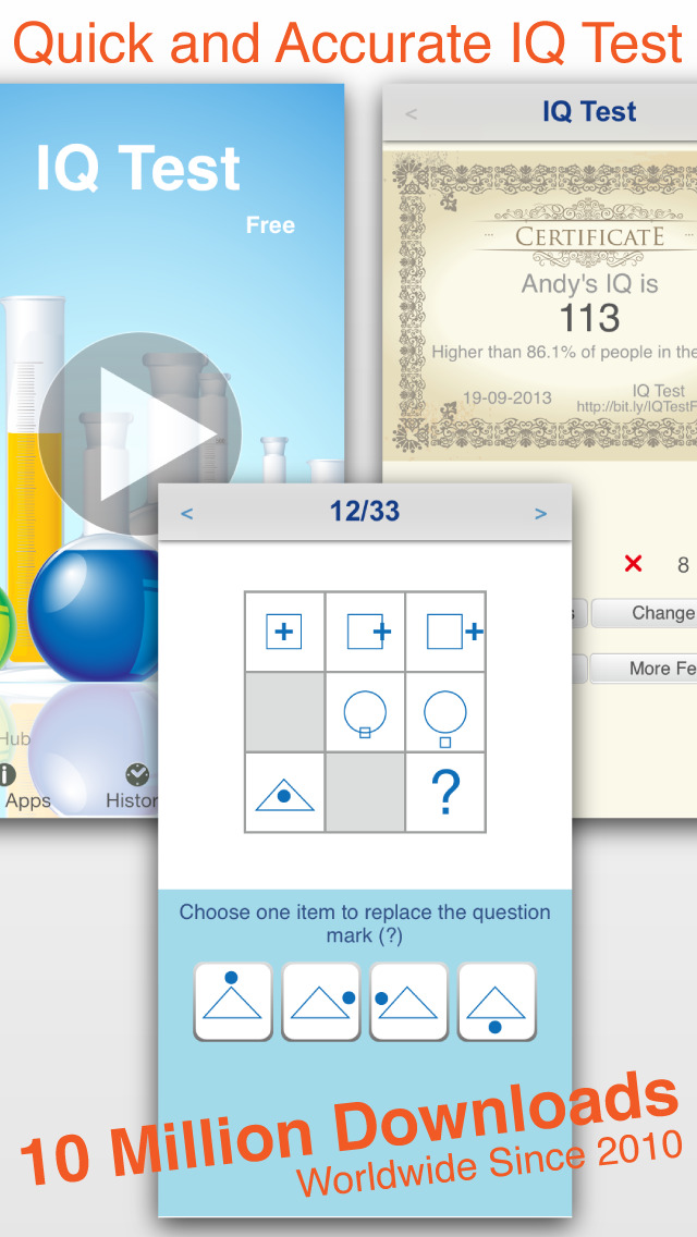 Download Mensa Brain Test app for iPhone and iPad