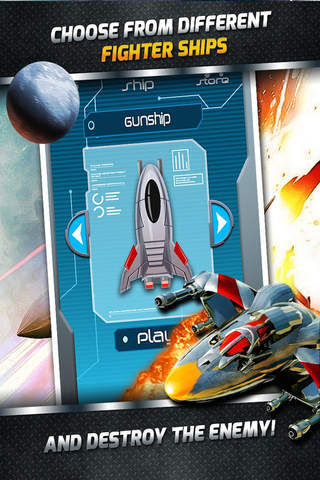 Air Combat Jet Star Ship War Space Shooter Games F - náhled