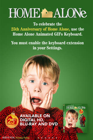 Home Alone GIF Keyboard - náhled