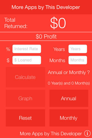 Compound Interest Calculator with Graph - náhled