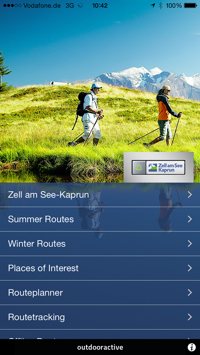 Zell am See-Kaprun Routes screenshot 1