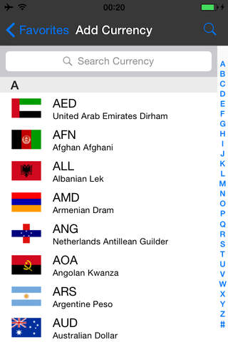 Currency Converter - Real Time - náhled