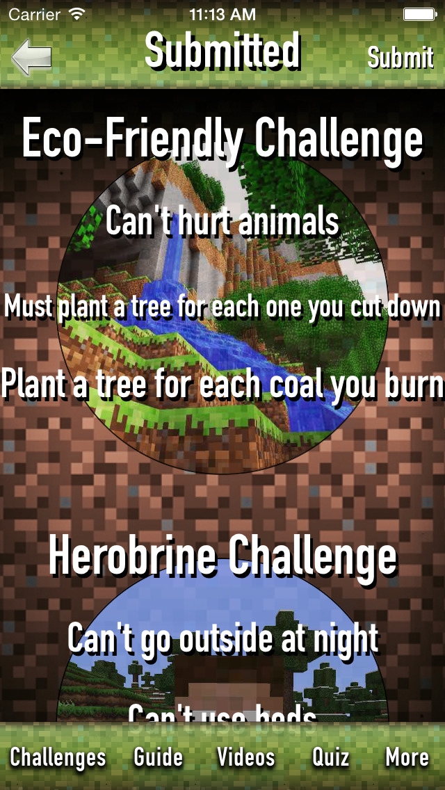 Challenge Games for Minecraft screenshot 3