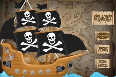 Pirate Battle-Ship Island Defense - Skull King Cap - náhled