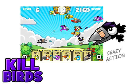 Kill Birds FREE - náhled