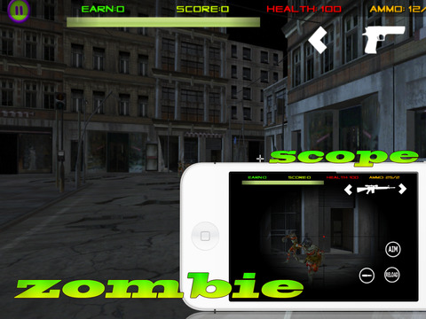3d Zombie Plague Crime Scene Shoot-er Squad Elite - náhled