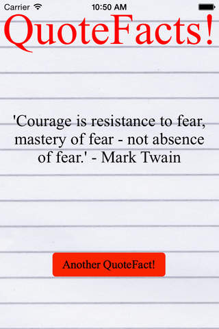 QuoteFacts! - náhled