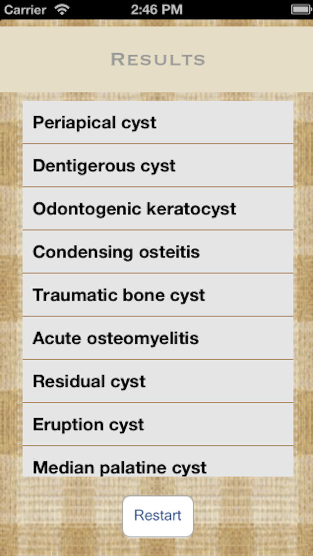 Oral Pathology Differential Diagnosis Generator Apps 148Apps