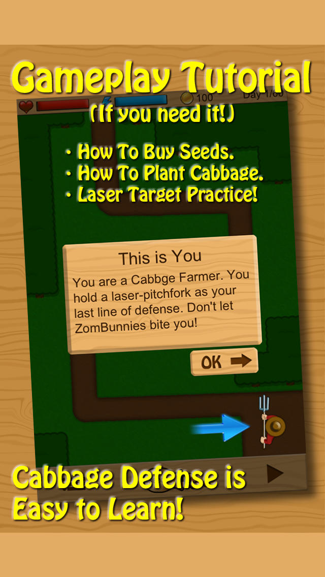 Cabbage Defense Free screenshot 5