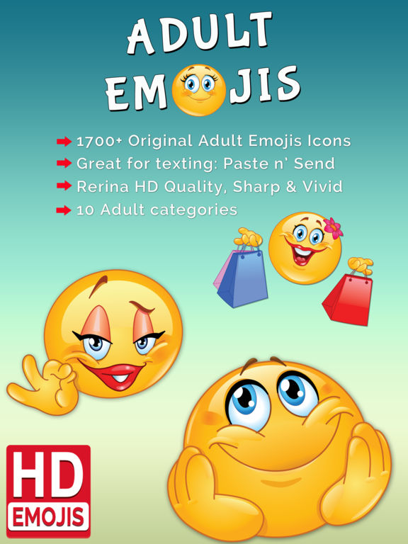 Adult Emoji Icons - Flirty & Dirty Emoticons screenshot 5.