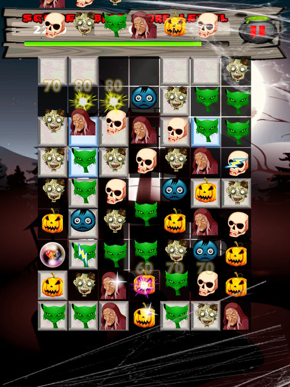 Match 3 - Halloween Edition screenshot 4