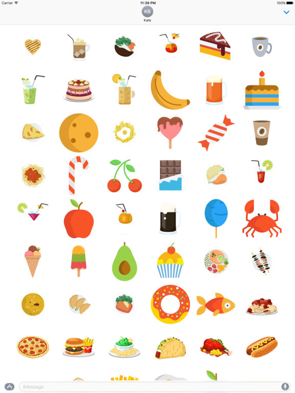 Mealtime Stickers pack screenshot 6