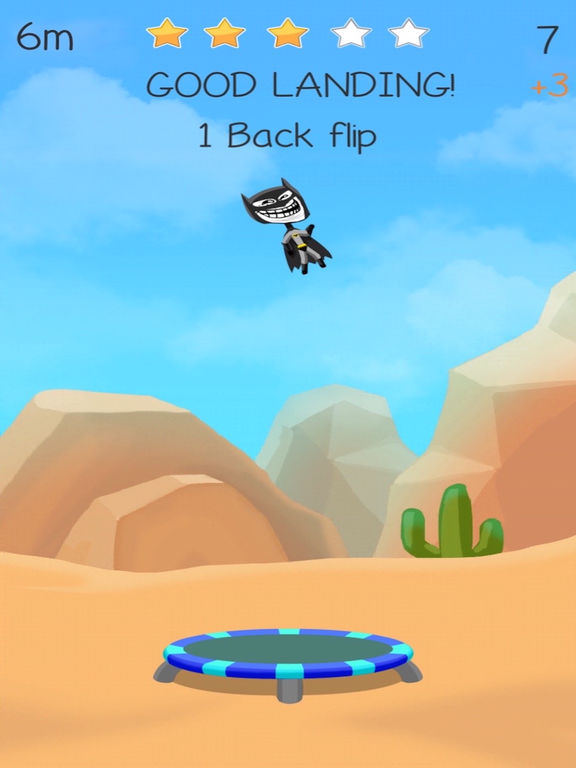 Trampoline Backflip Diving Madness Man Games Apps 148Apps