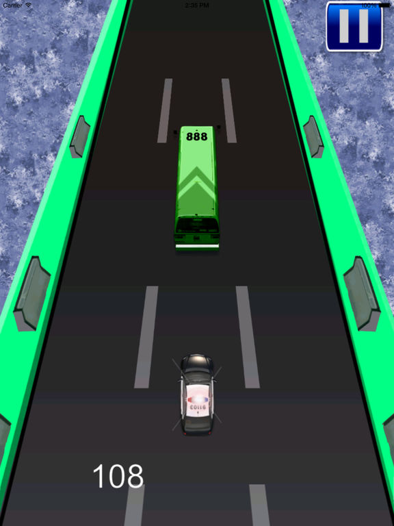 A Transit Police Car Pro - Cop Race screenshot 9