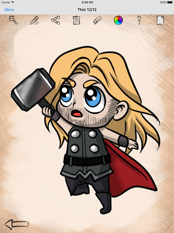 Easy Draw Super Heroes Chibi - AppRecs