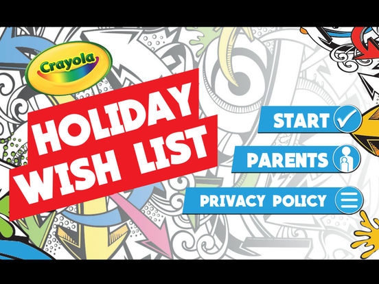 Crayola Kids' Holiday Wish List screenshot 7