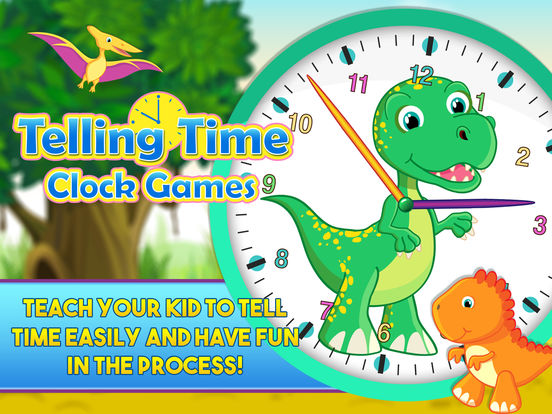 App Shopper: Telling Time Clock Games for Kids to Read Clocks ...