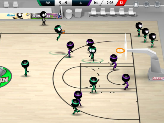 Stickman Basketball 2017 screenshot 9