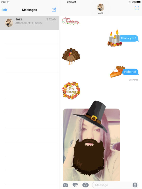 Celebrate Thanksgiving Stickers screenshot 4