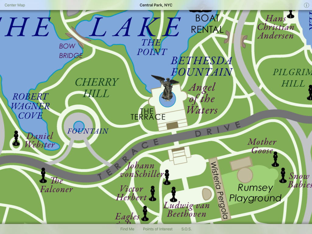 central park nyc lite for iphone/ipad