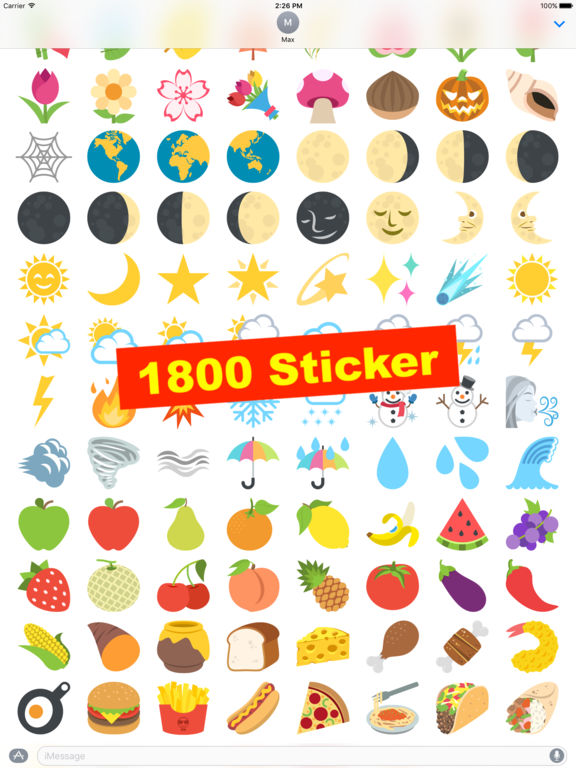 EmojiOne as Stickers screenshot 9