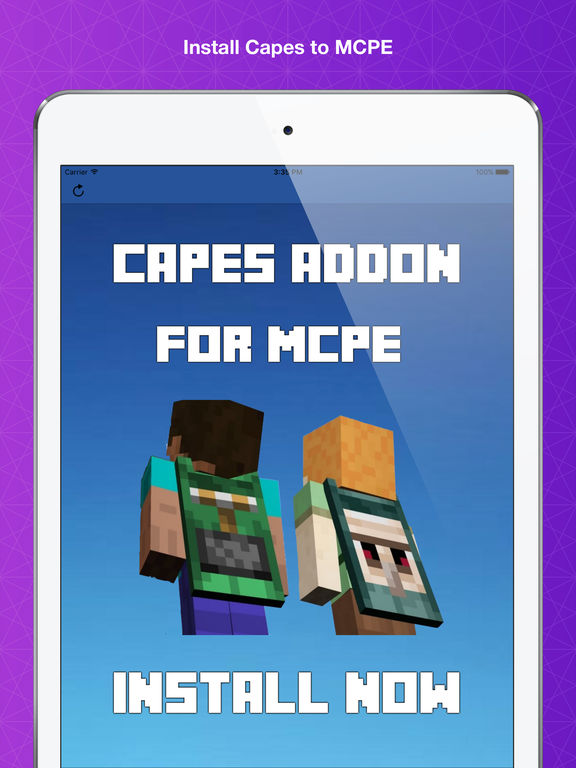 CAPES ADDON FOR MINECRAFT PE screenshot 3
