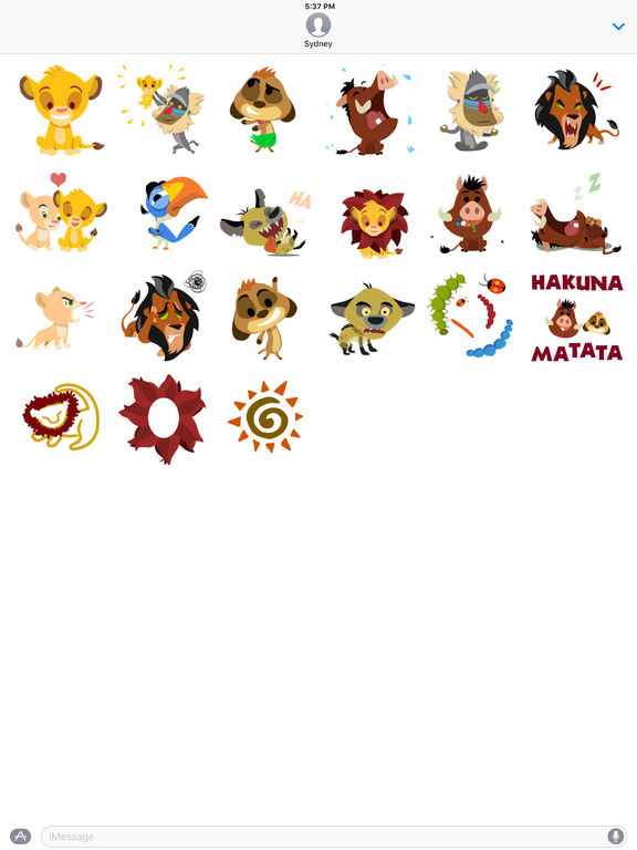 Disney Stickers: The Lion King screenshot 6