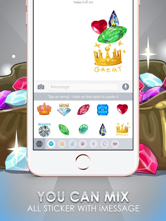 Art Emoji Food & Drink Stickers iMessage ChatStick by ChatStick